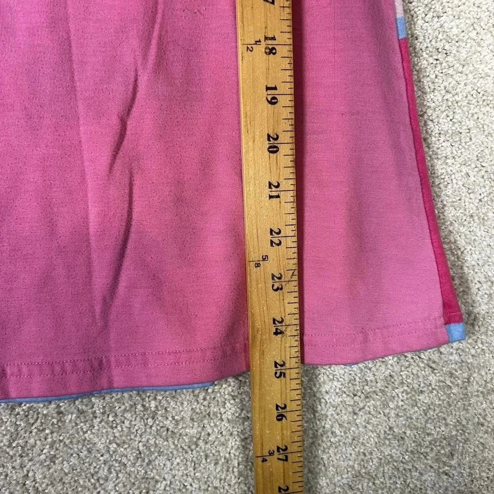 Vintage Girls Lizzie McGuire pink graphic Disney dress size 7